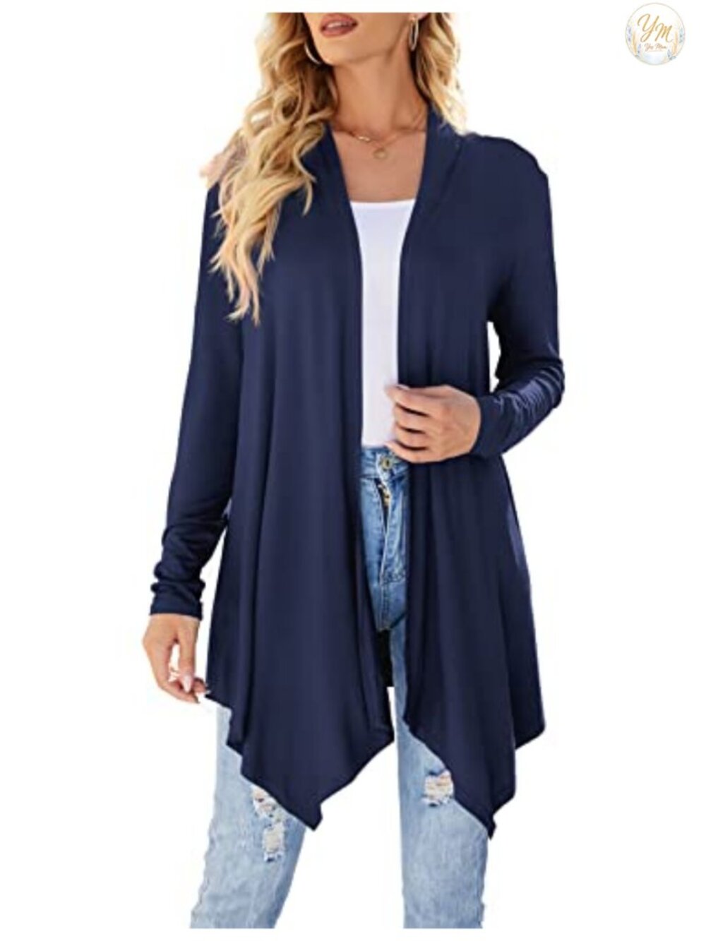 Uvog Womens Lightweight Cardigan Long Sleeve Open Front Sweaters Duster